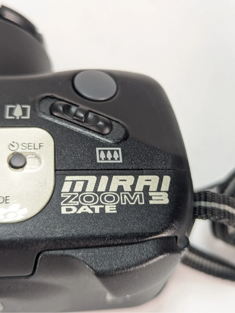 RICOH Mirai AF Zoom 35mm 35-135mm Macro Film Camera Power TESTED W Manual & Case